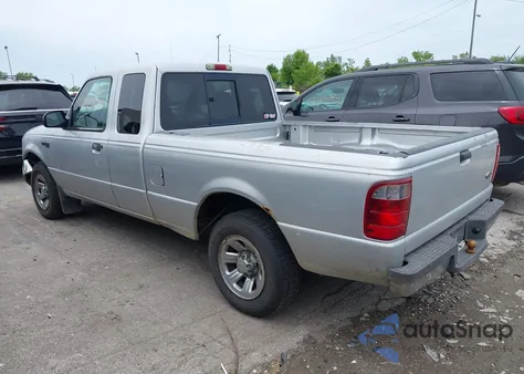 2002 Ford Ranger Xlt из США, поврежденный, VIN 1FTYR44E22TA51507